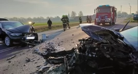 Poważny wypadek na trasie Tuchola-Świecie. Droga był&hellip;