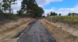 Tutaj trwa budowa nowej drogi. Będzie ułatwiony dojazd