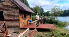 Trwa remont stanicy w Grzybku. To społeczne zaangażo&hellip;