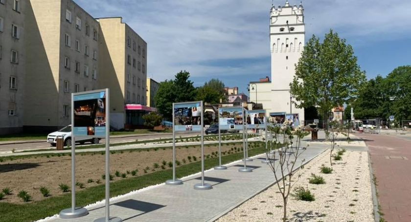 Papieska wystawa na nowym placu 