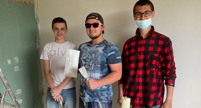 Nysanie chętnie pomagają. Dom po pożarze wyremontowany 