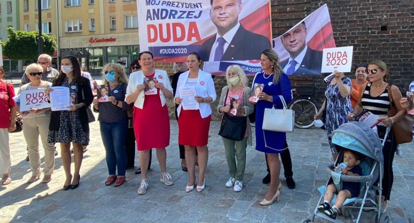 Kobiety dla Dudy, akcja w Nysie 
