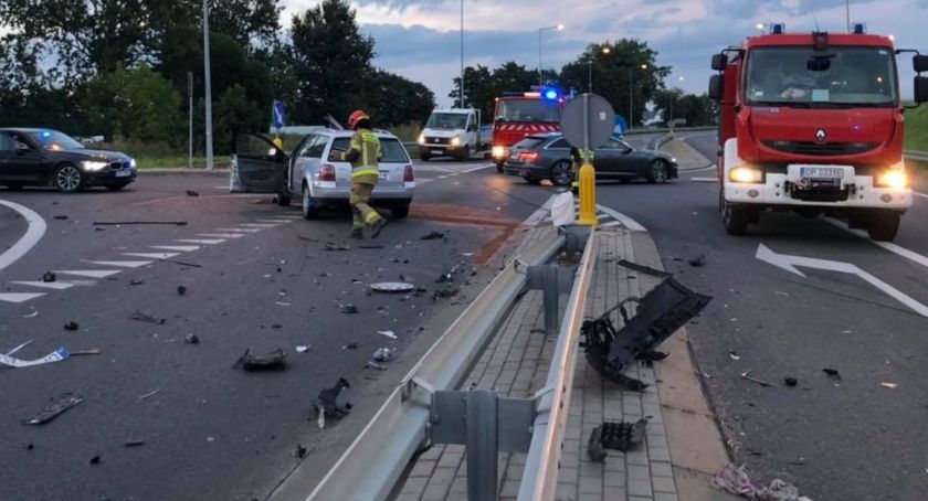Wypadek w Otmuchowie na DK 46