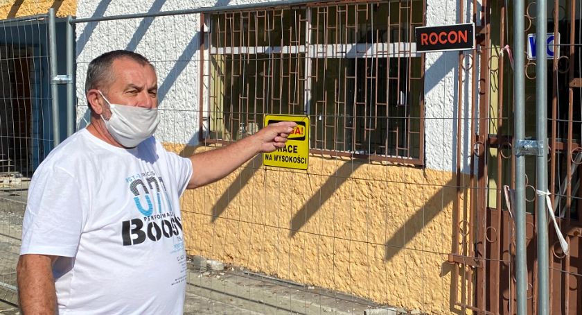 Bunt kupców z targowiska w Otmuchowie