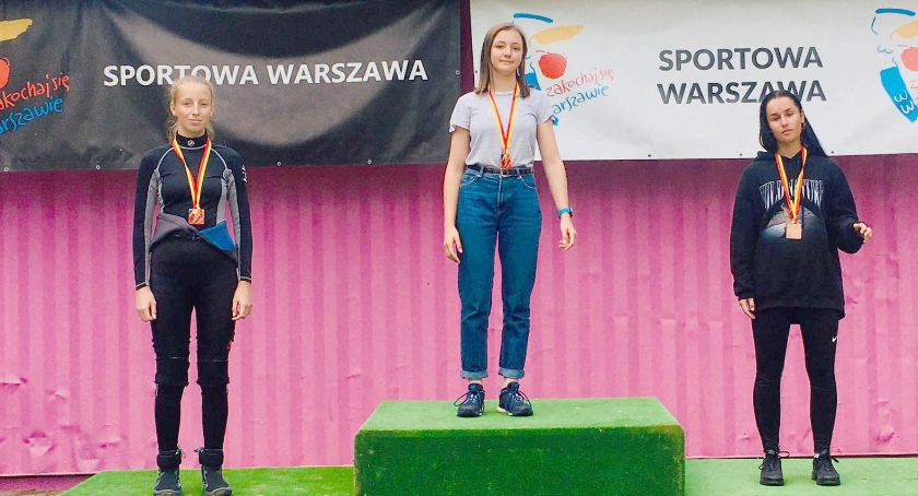 Karolina Jałoszyńska trzecia w Warszawie