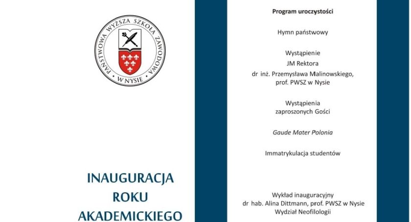 Inauguracja Roku Akademickiego w PWSZ w Nysie