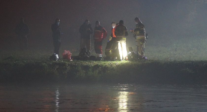 Utonięcie w pobliżu mostu Kościuszki 