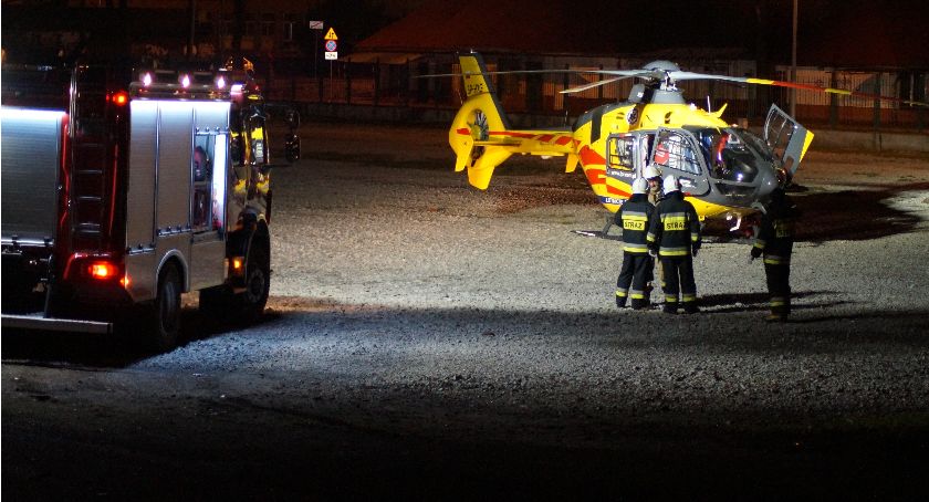 Wypadek na drodze wojewódzkiej Kubice - Wyszków 