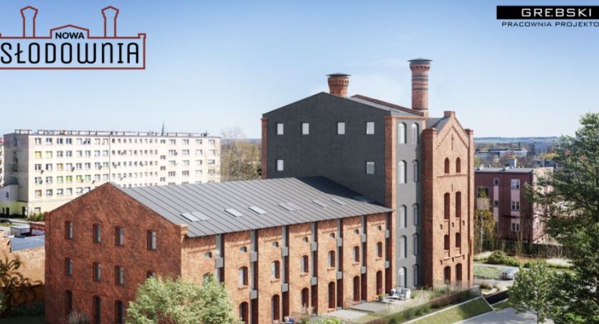 Nowa mieszkania w starej słodowni