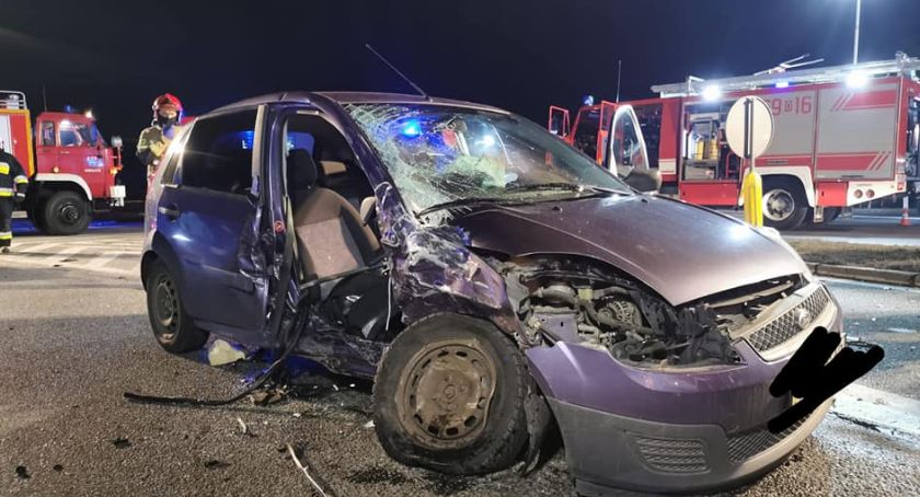Wypadek na grzybku pod Pakosławicami