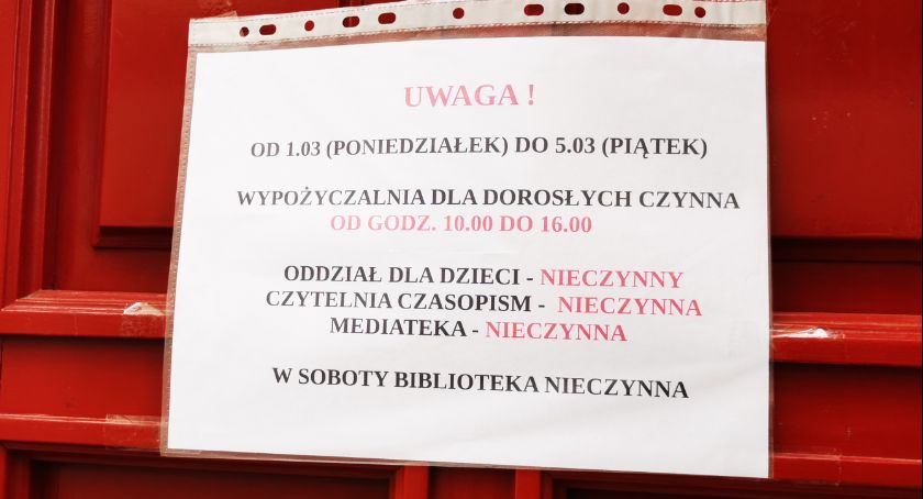 Koronawirus w bibliotece. Spotkanie pracowników przyczyną zakażeń?