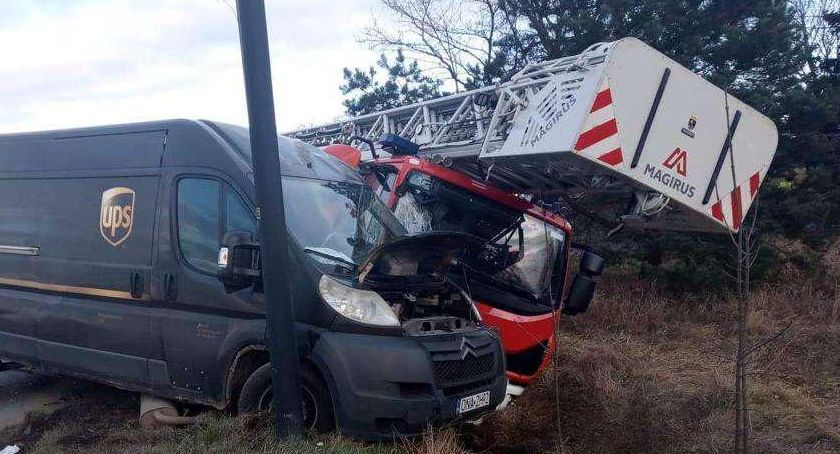 Wypadek strażackiej drabiny. Dopiero wróciła z naprawy