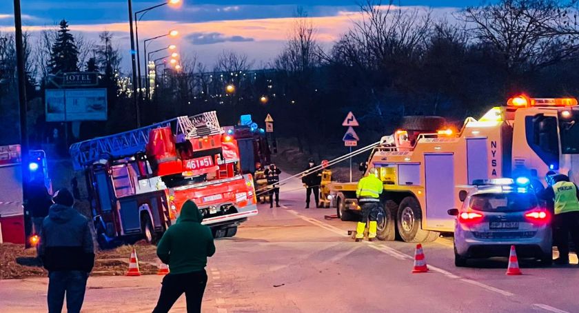 Straż pożarna znów bez drabiny 