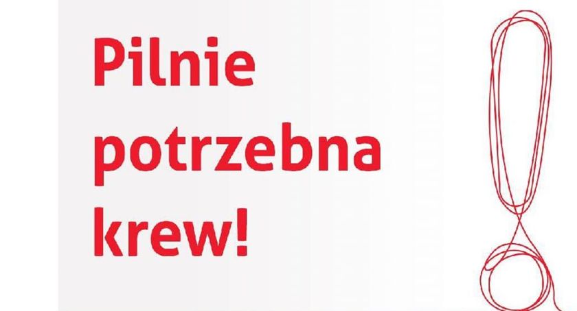 Potrzebna krew dla mieszkanki Korfantowa