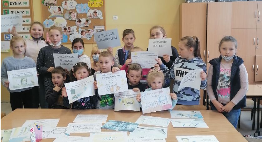 Dzień dentysty w szkole w Mesznie 