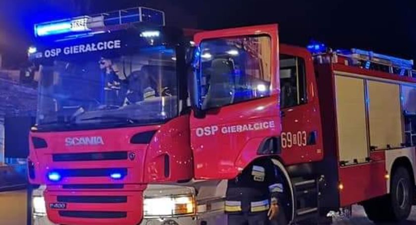 Wypadek na drodze z Głuchołaz do Gierałcic