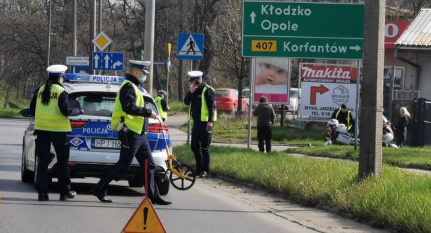 Potrącenie pieszego na Jagiellońskiej 