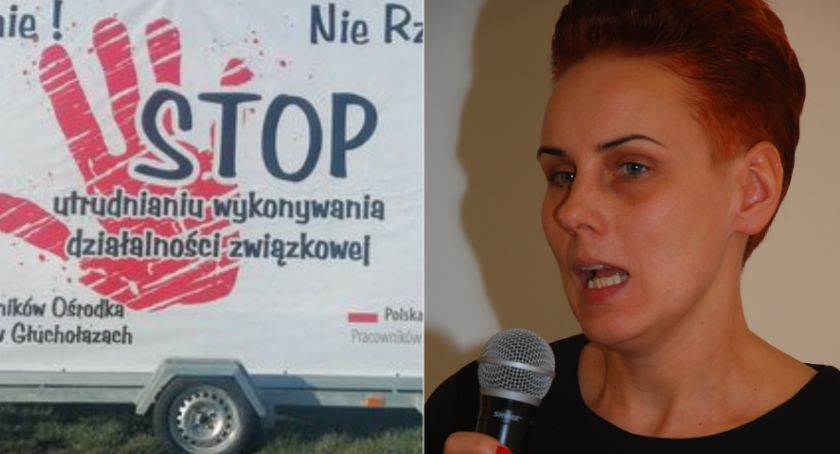 Głuchołazy. Czy na banerze pojawił się dyrektor OPS? 