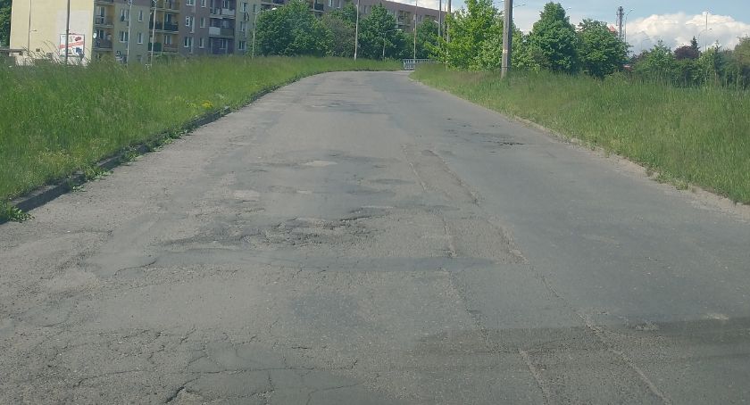 Droga wojewódzka. Trawsko po pas