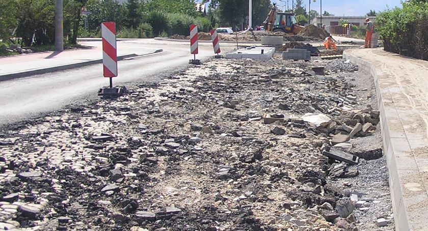 Remont ul. Górniczej w Paczkowie