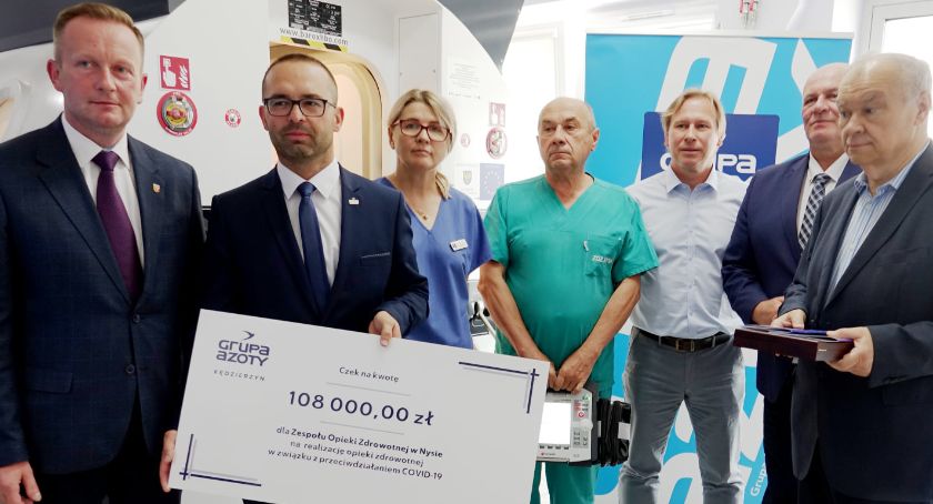 ZAK S.A wspierają nyski szpital