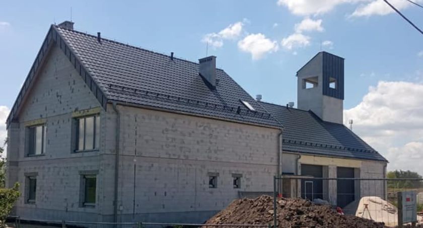 Sztandar do nowej remizy