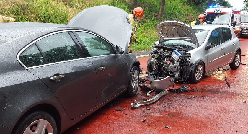 Wypadek w Grądach. Sprawca miał 2 promile 