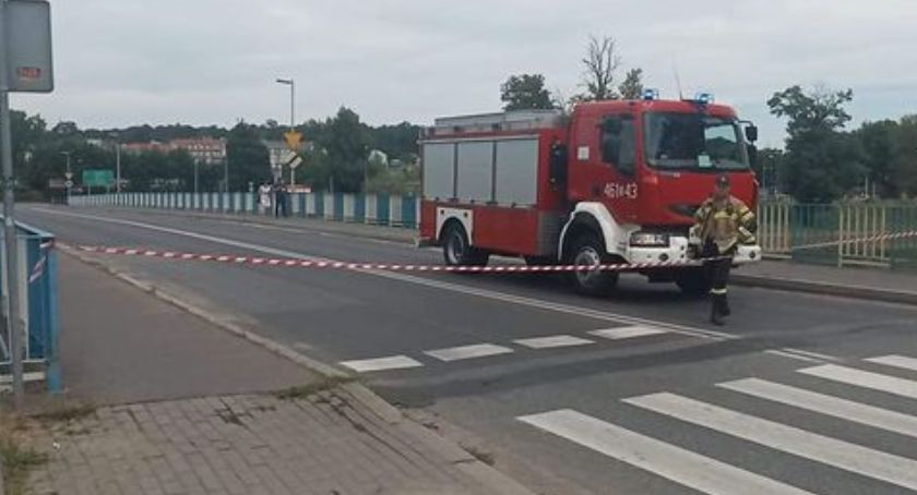 Nysa. Wyciek gazu na ulicy Bema