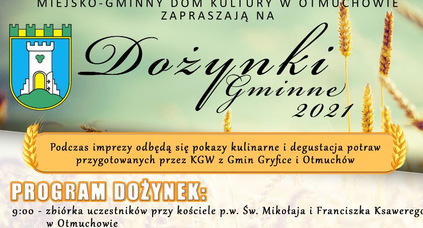 Dożynki Gminne Otmuchów 2021 [PLAKAT]