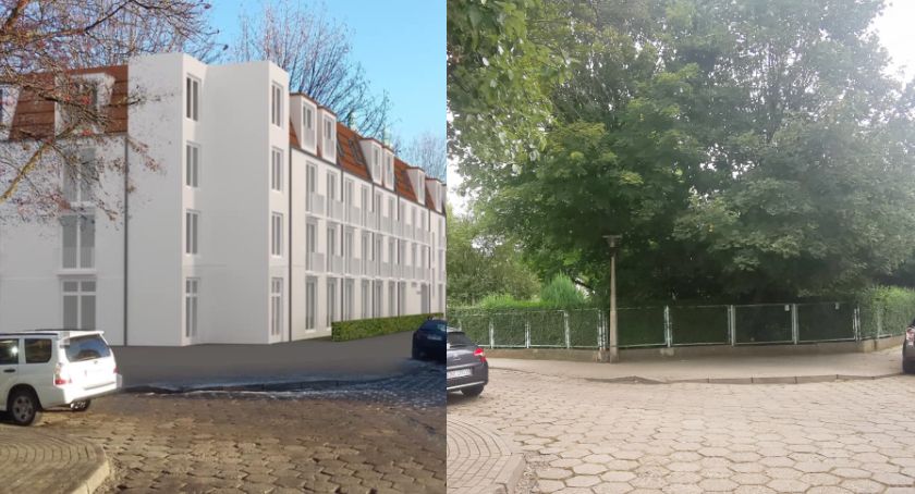 Bloki na placu zabaw Przedszkola nr 8