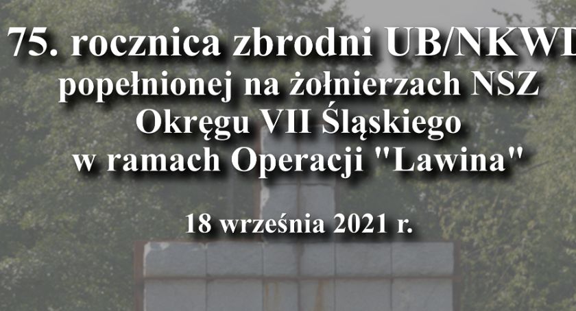 75 rocznica zamordowania żołnierzy NSZ z oddziału Bartka 