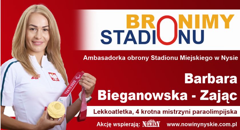 Barbara Bieganowska–Zając ambasadorką obrony stadionu 