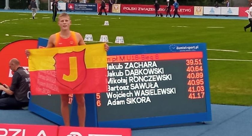 Podwójne złoto Jakuba Zachary! Głuchołazianin mistrzem Polski