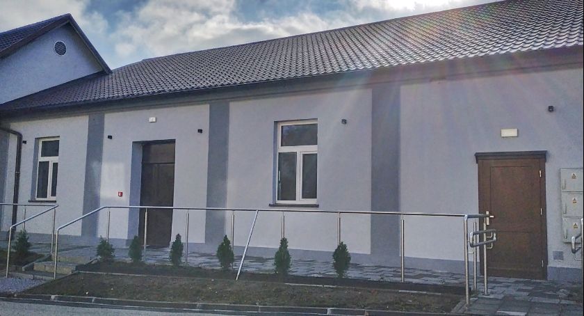 Maciejowice. Sala wiejska już gotowa