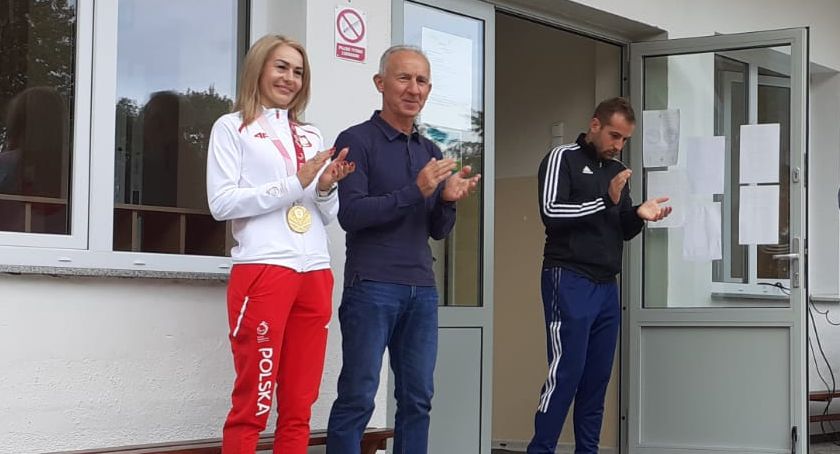 „Mały olimpijczyk” z wielkimi sportowcami