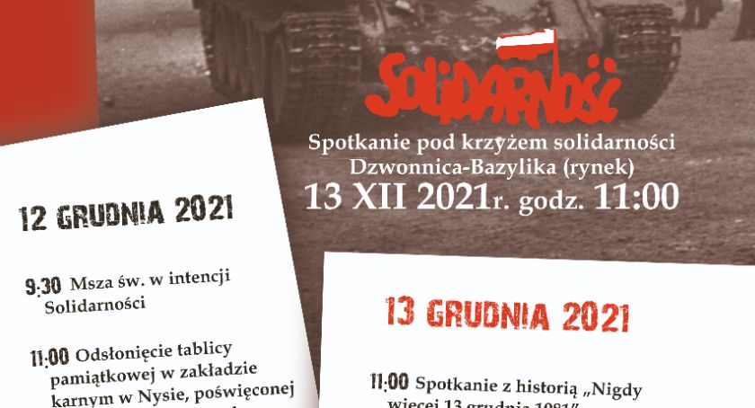 40. rocznica ogłoszenia stanu wojennego [Program obchodów]