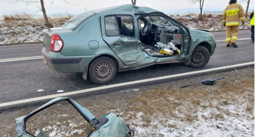 Wypadek przed wahadłem w Wierzbięcicach