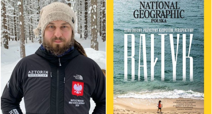 Mateusz Waligóra na okładce „National Geographic”