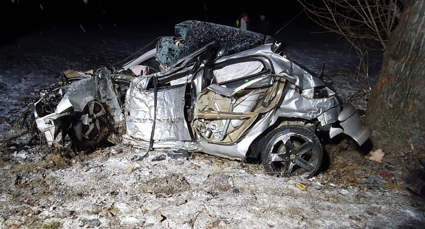 Tragiczny wypadek na drodze. 25-latek nie przeżył