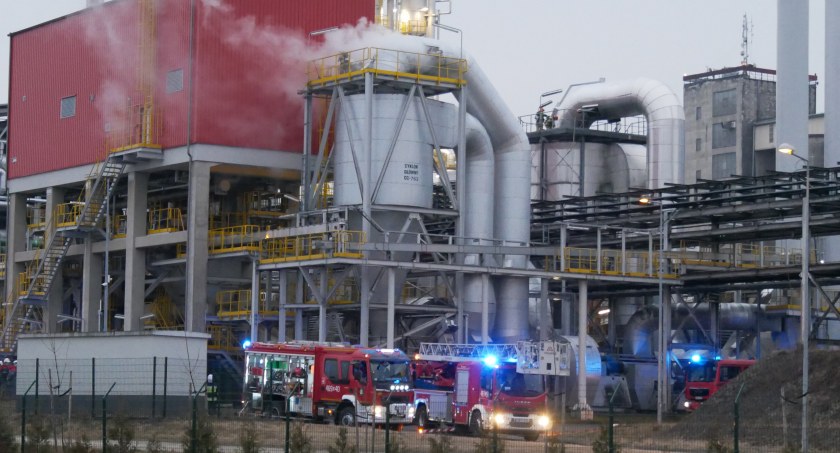 Awaria w zakładzie produkcji bioetanolu w Goświnowicach [FOTO]