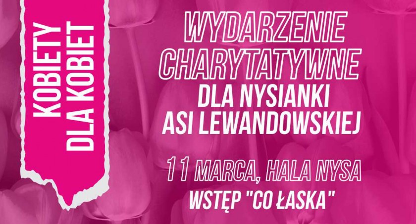 Maraton charytatywny dla Asi Lewandowskiej [PLAKAT]