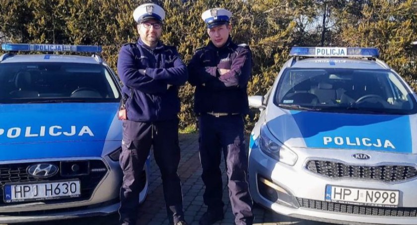 Policjant z Nysy uratował chorą Ukrainkę 