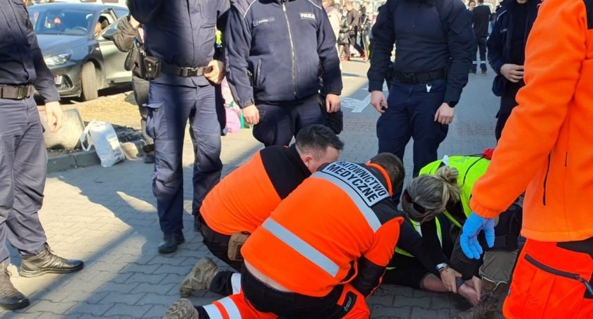 Studenci ratownictwa medycznego PWSZ pomagają na granicy