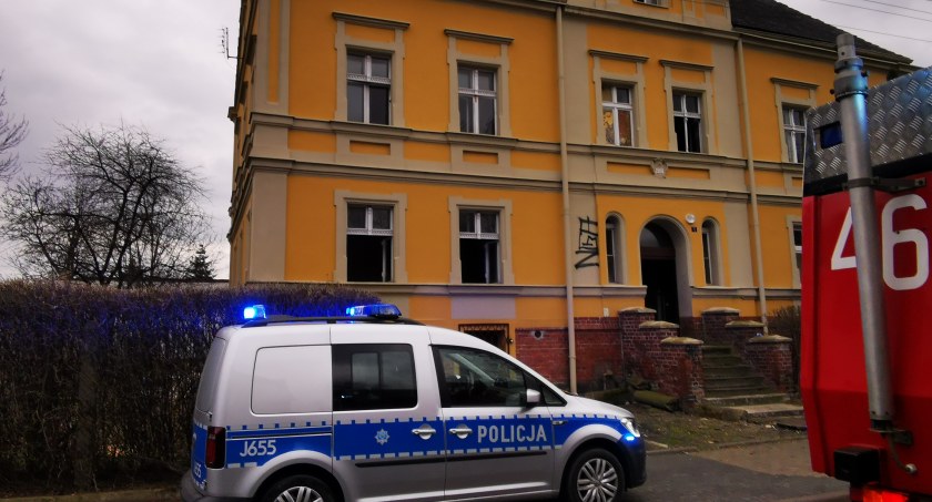 Pożar budynku wielorodzinnego na ul. Krawieckiej