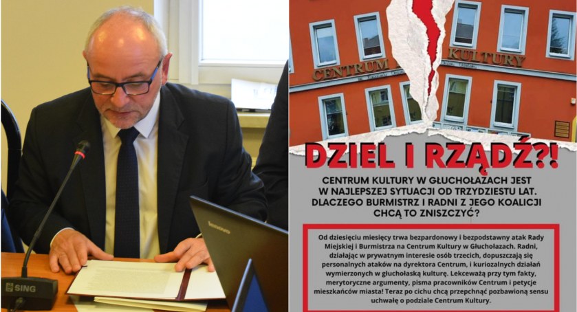 Centrum Kultury do podziału. Chce tego burmistrz 