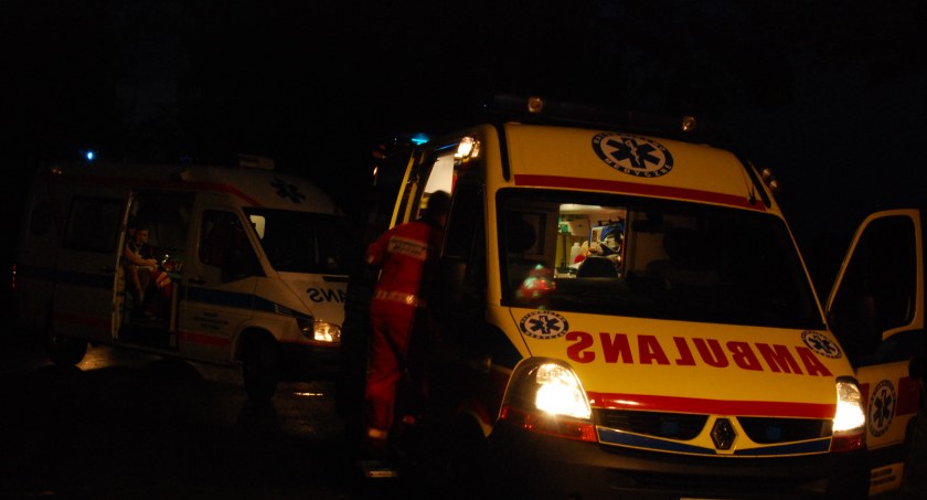 Dziecko ranne w wypadku w Markowicach