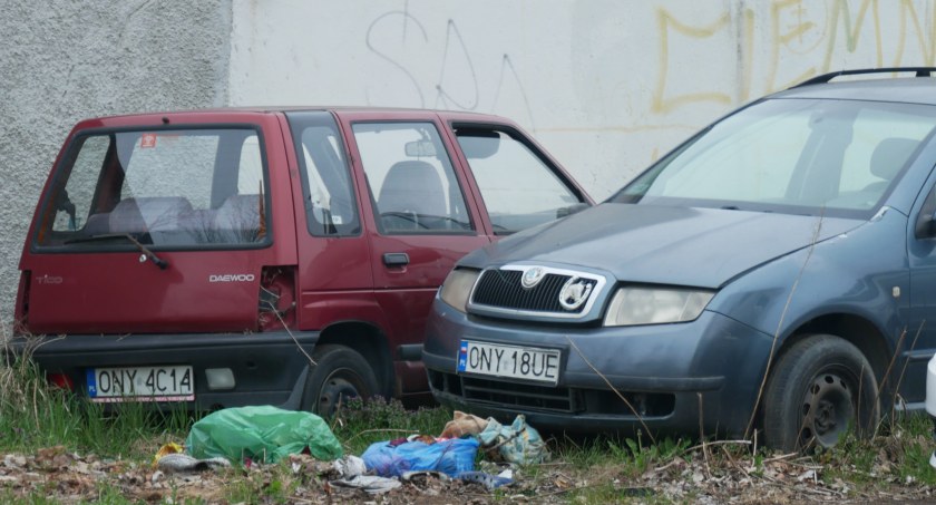 Kolejne nyskie wraki