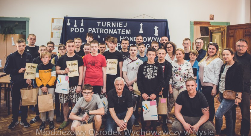 Turniej szachowy w Młodzieżowym Ośrodku Wychowawczym