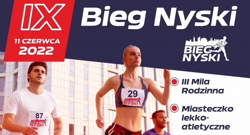 Bieg Nyski 2022 już w sobotę[TRASA PLAKAT]