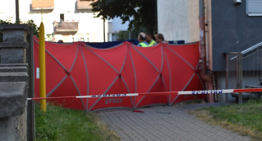 Śmiertelny wypadek na ulicy Sudeckiej w Nysie